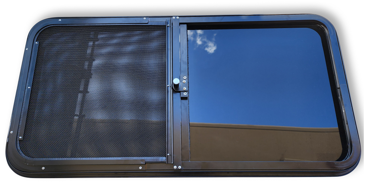 Acrylic sliding RV windows - AJ Plastics Manufacturing