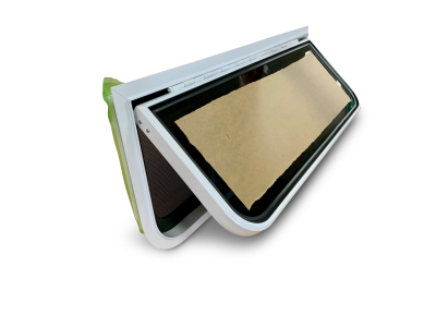 awning 'd' cnrs wht (1) hand cutout